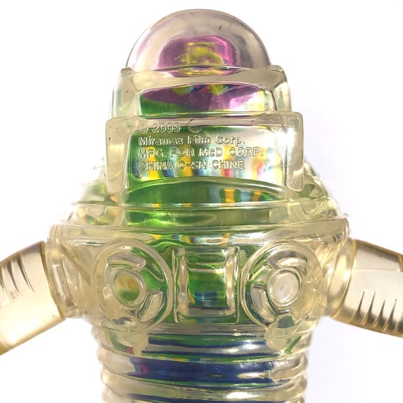 Spy Kids 3D Toy Robot 2003 McDonalds Miramax Film vintage action figure movable - Picture 7 of 14